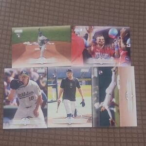 5 X 2025 Topps Stadium Club Rookies-Rocker/Norby/Kurtz/Jung/Muncy